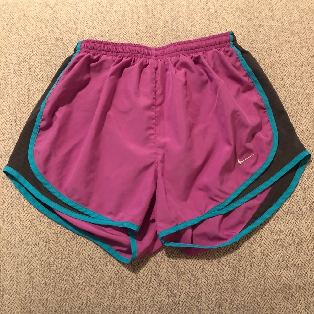 Purple Nike Dri-Fit Shorts